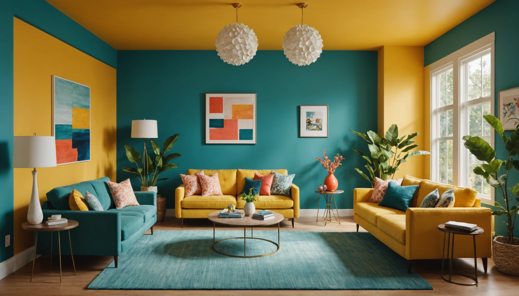 Peindre du plâtre: révélez la magie de votre intérieur avec des couleurs inattendues
