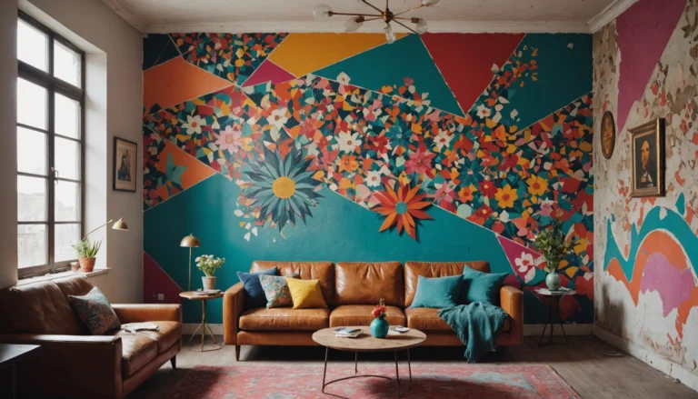 camoufler un mur intérieur abimé