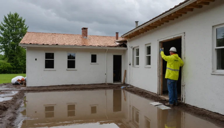 temps séchage crépi extérieur pluie