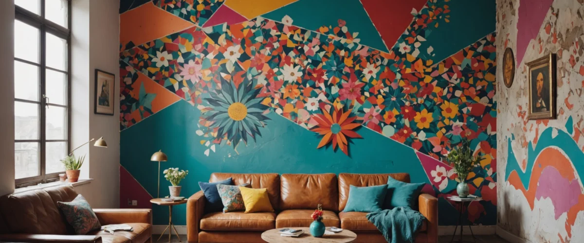 camoufler un mur intérieur abimé