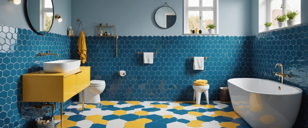 recouvrir un carrelage de salle de bain